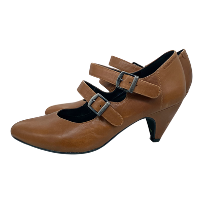 Vagabond leather heels, brown | 37