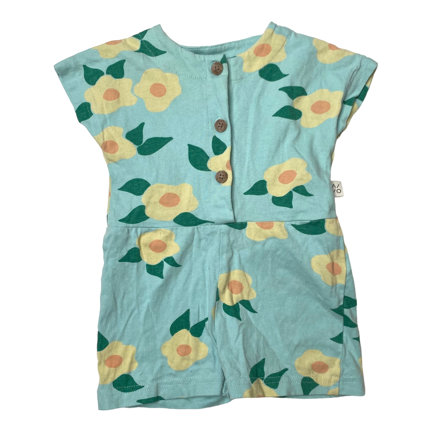 Mainio jumpsuit, flowers | 62/68cm