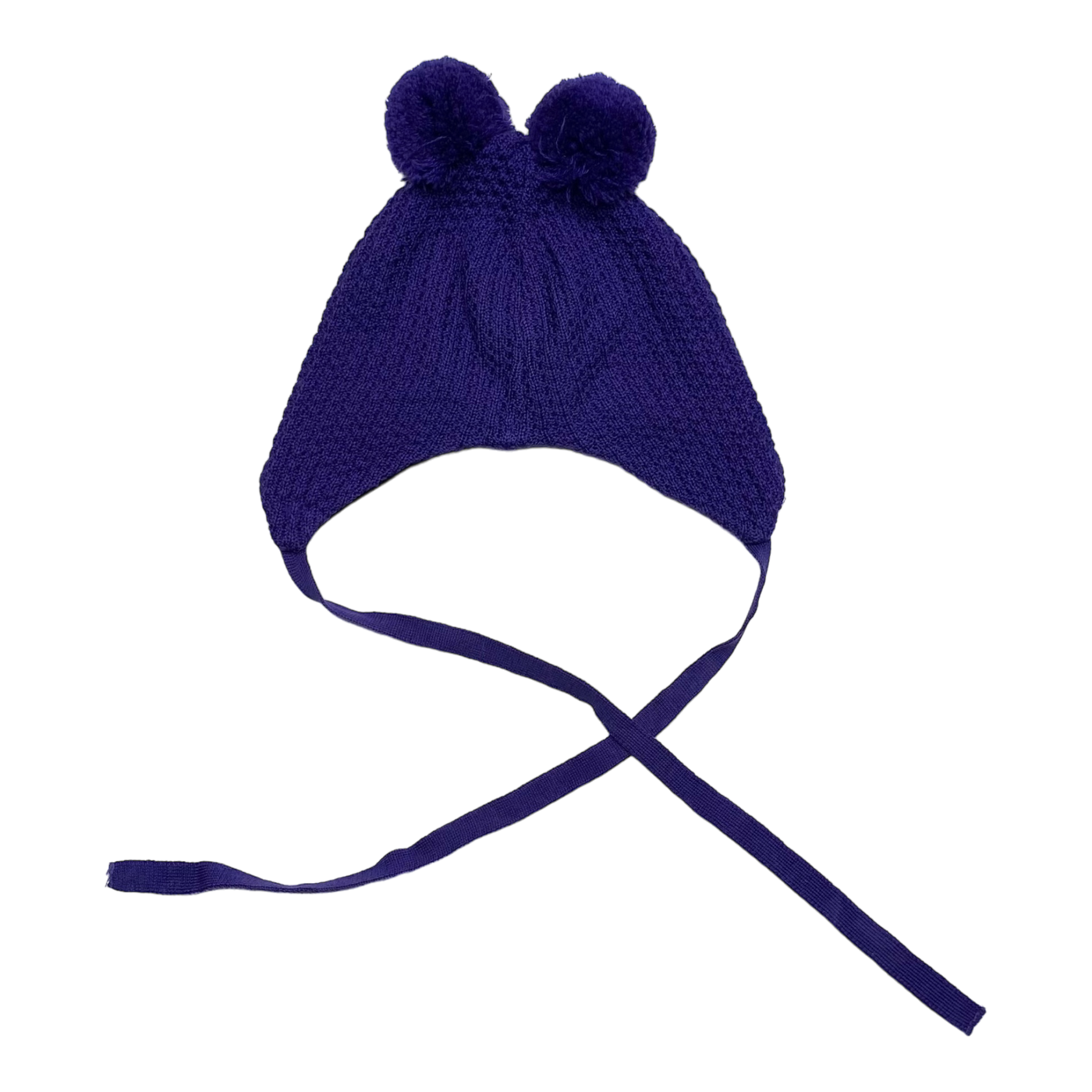 Gugguu cotton knitted beanie, indigo | S