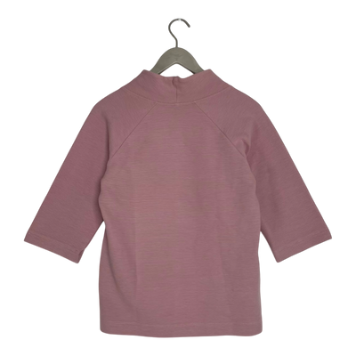 Ommellinen rib sweatshirt, dusty pink | woman XS