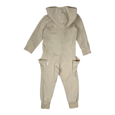 Gugguu sweat jumpsuit, wheat | 98cm