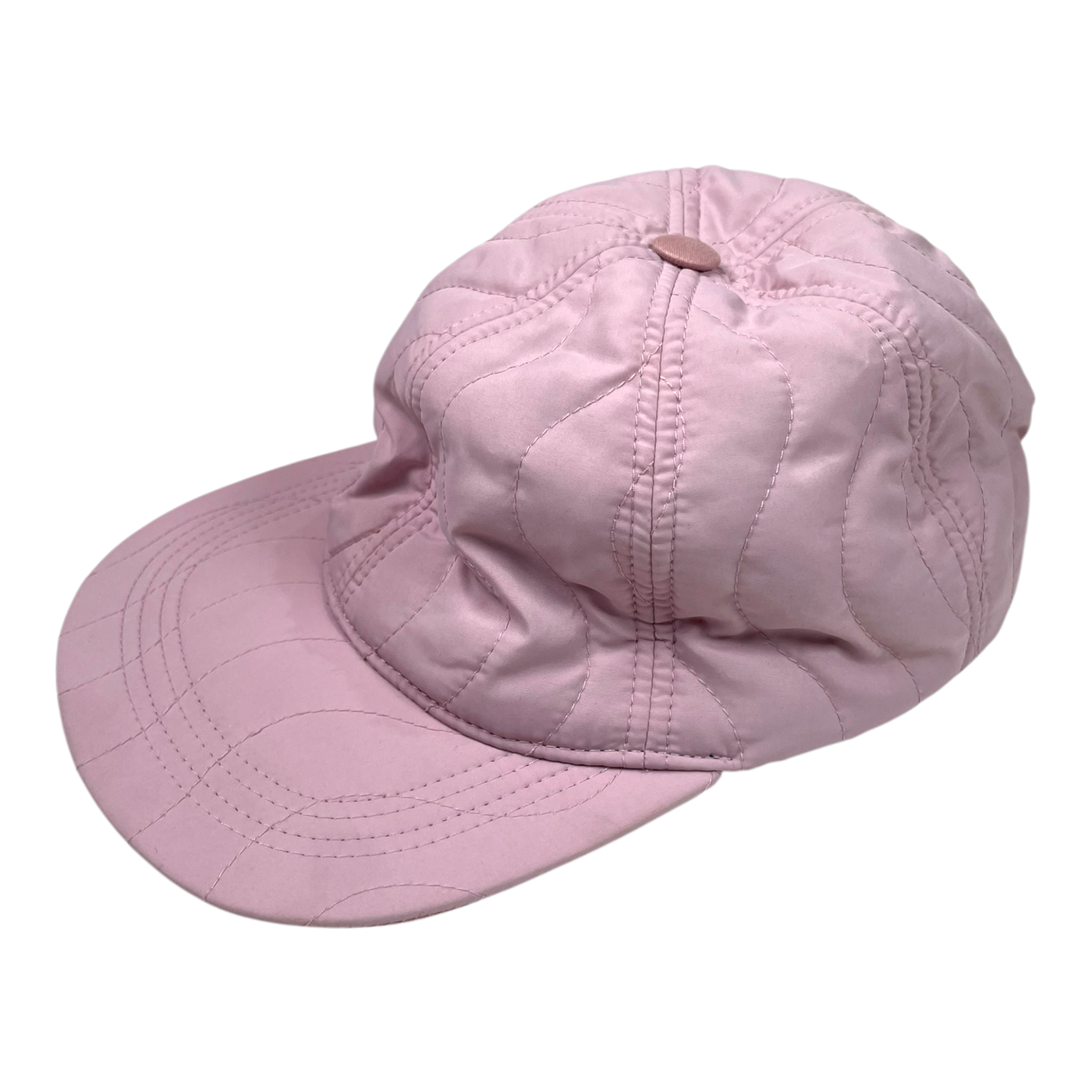 R-collection quilted cap, pink | one size