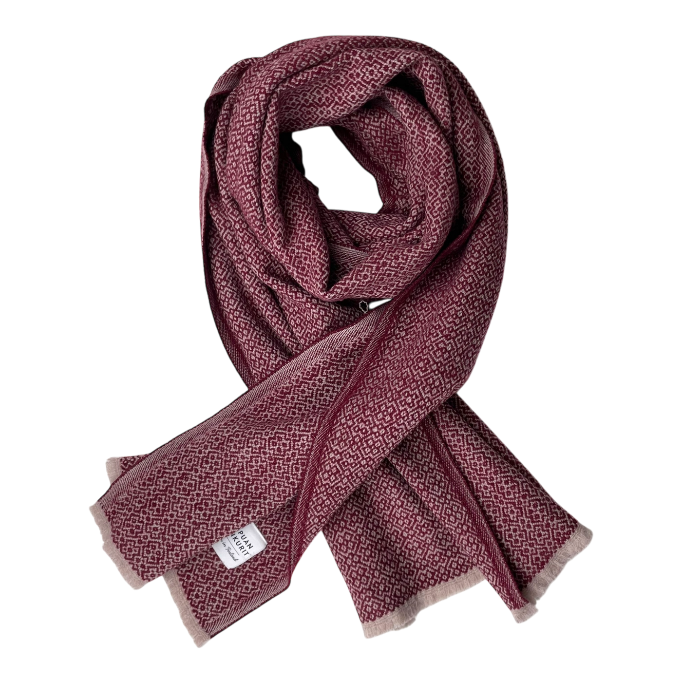 Lapuan Kankurit wool scarf, red