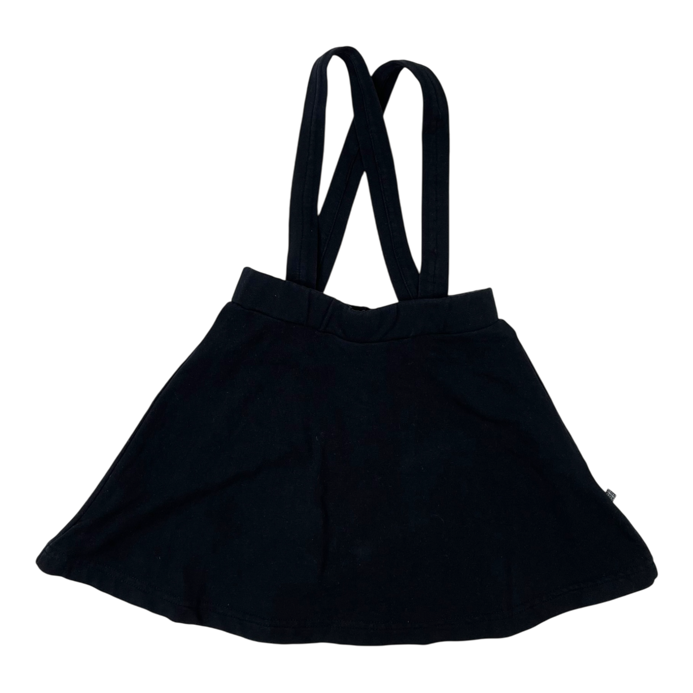 Kaiko dungaree skirt, black | 98/104cm