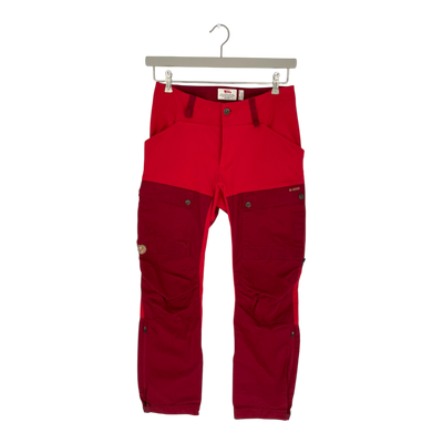 Fjällräven keb g1000 regular fit trousers, red | woman 38