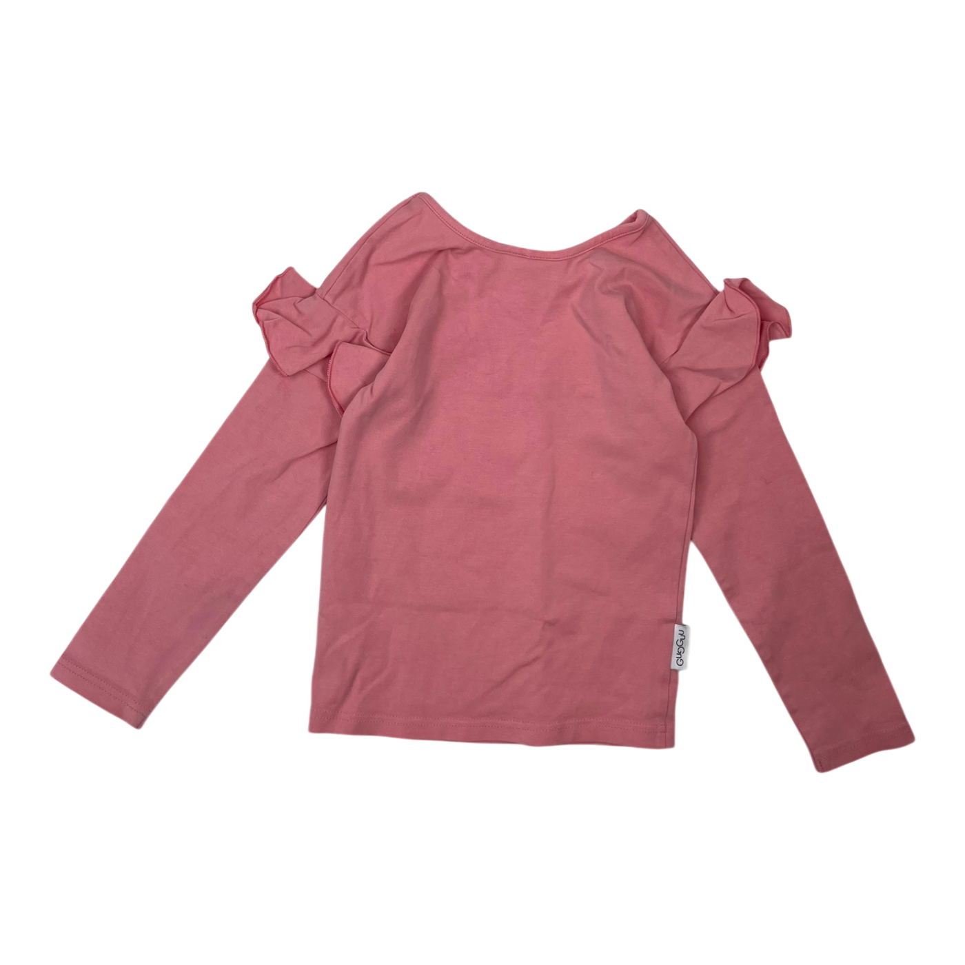 Gugguu frill shirt, pink | 92cm