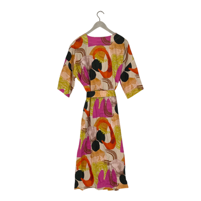 Aarre wrap dress, dancing shapes | woman S/M