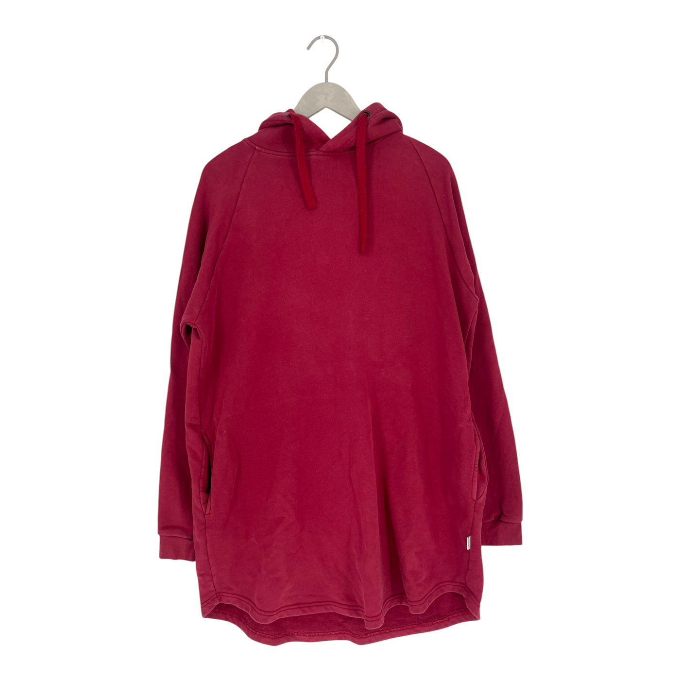 Riva Clothing long hoodie, red | unisex L
