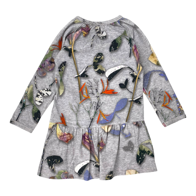 Molo Cammon -Tunika -Kleid, Blätter | 92 cm