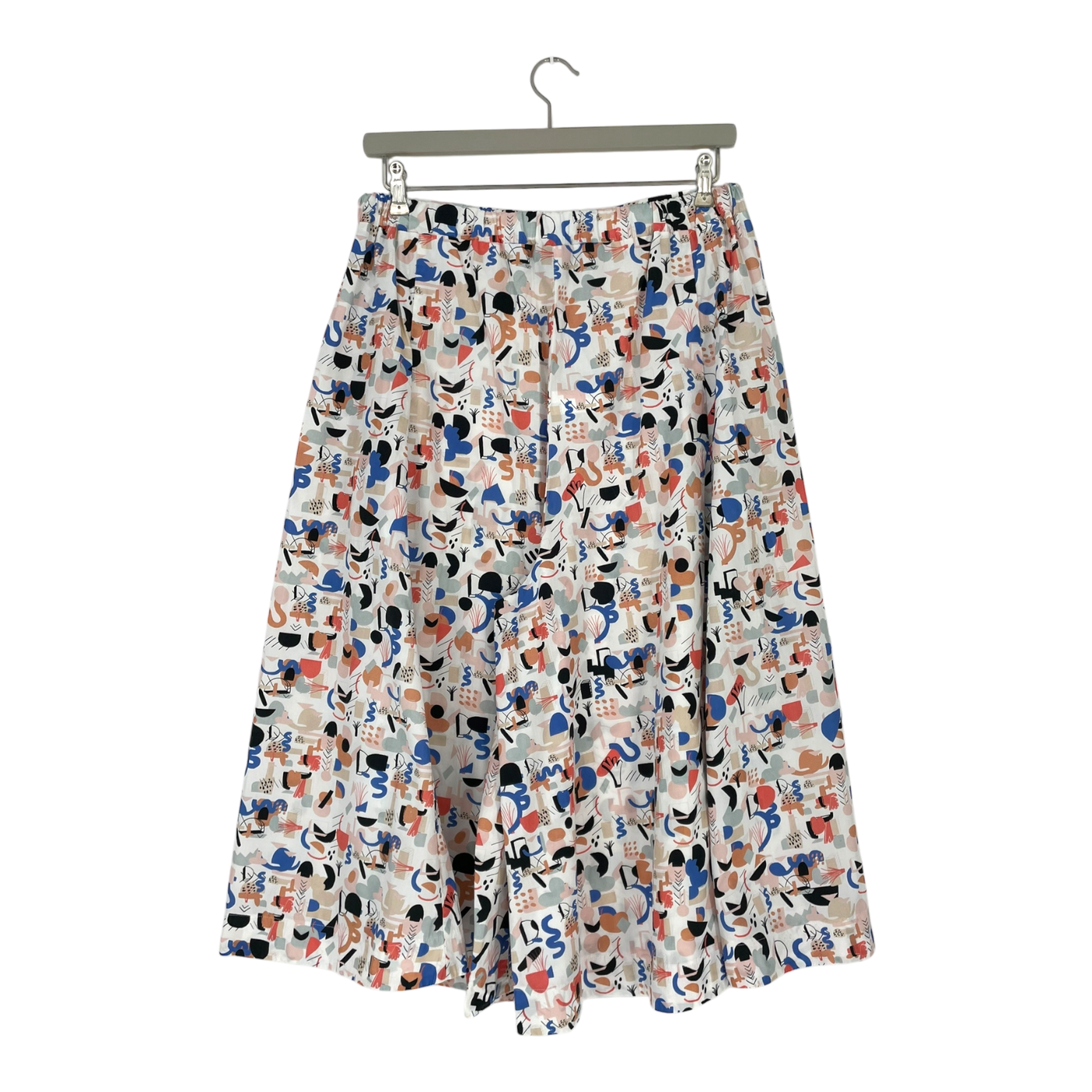 Papu midi circle culottes, abstract | woman XL