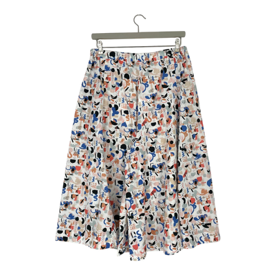 Papu midi circle culottes, abstract | woman XL