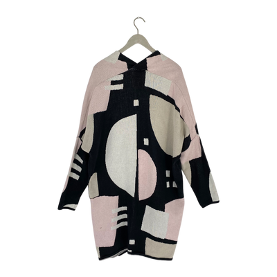 Papu long knitted cardigan, multicolor | woman M/L