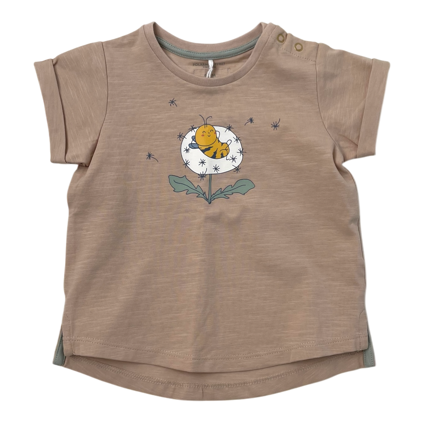 Polarn O. Pyret t-shirt, beige | 74cm