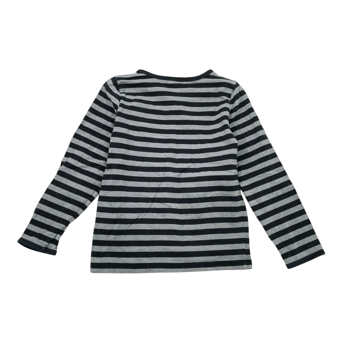 Marimekko stripe shirt, grey / black | 116cm