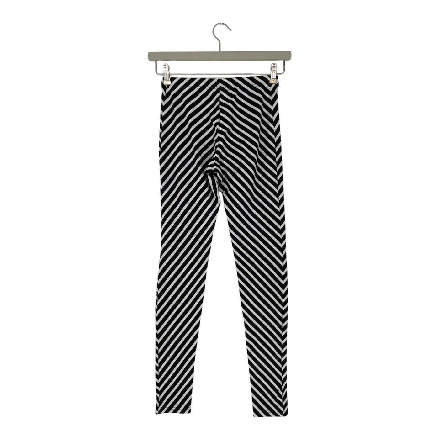 Papu stripe leggings, white/black | woman M