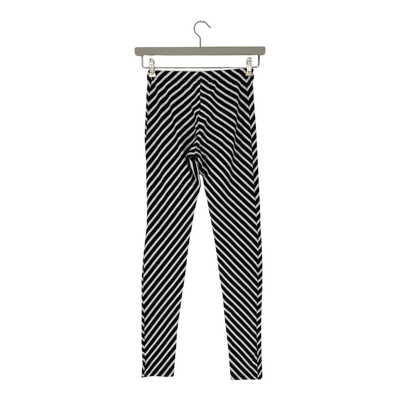 Papu stripe leggings, white/black | woman M