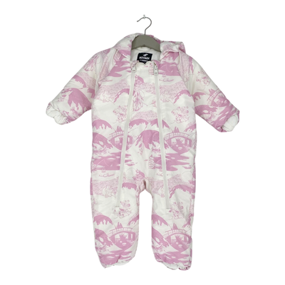 Reima knytte baby snowsuit, moomin | 68/74cm