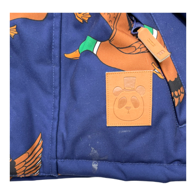 Mini Rodini K2 winter parka, birds | 92/98cm