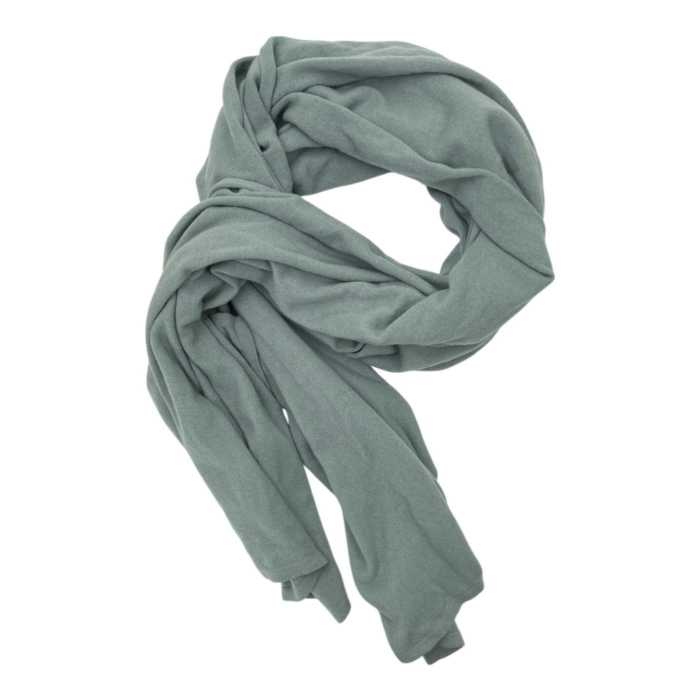 North Outdoor long wool scarf, sage green | one size