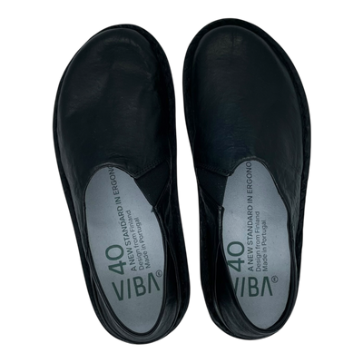 VIBAe Zuma leather shoes, preto black | 40