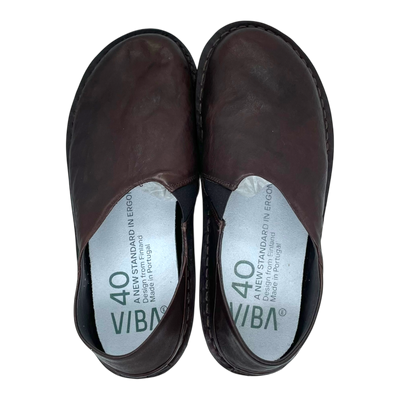 VIBAe Zuma leather shoes, cocoa brown | 40