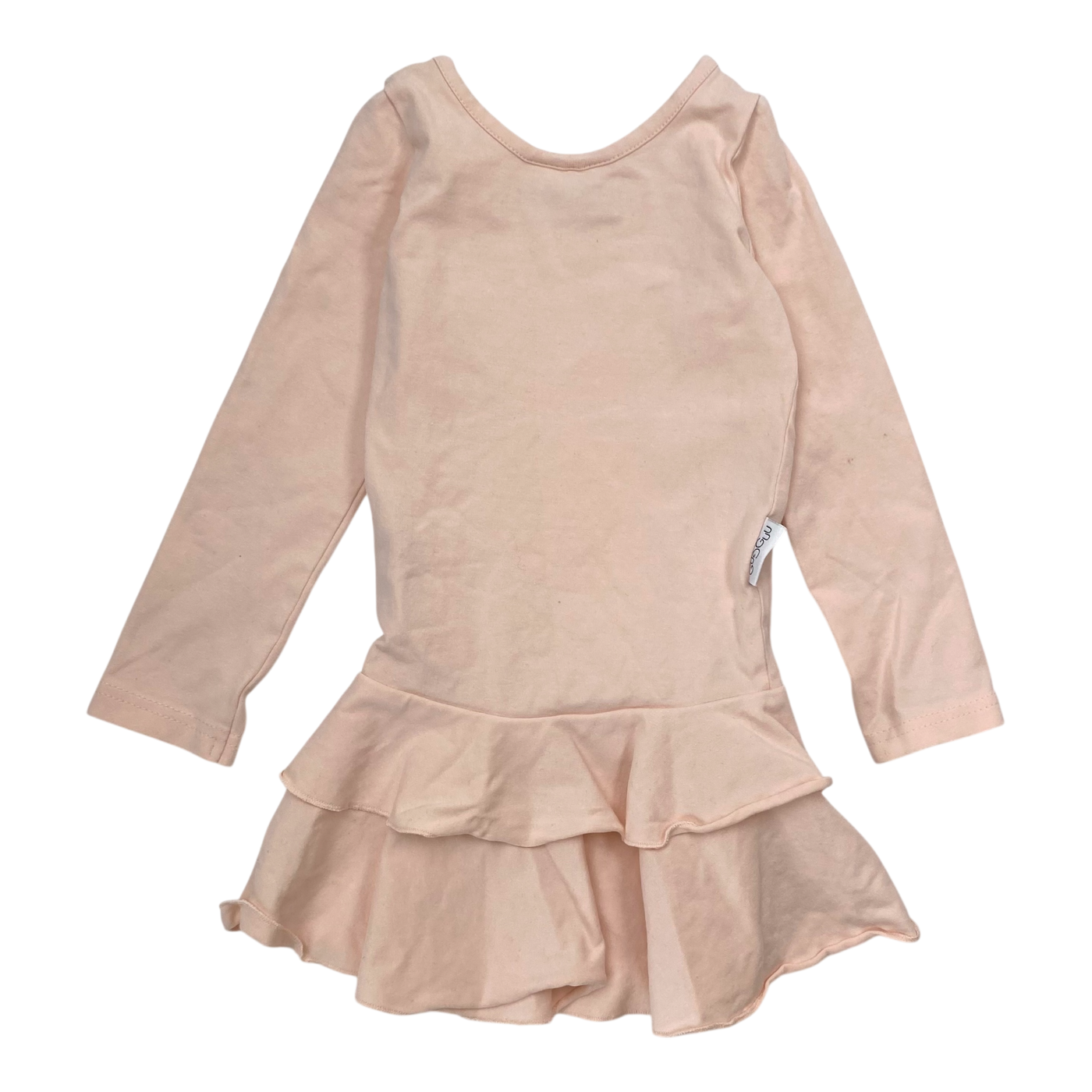 Gugguu frilla dress, misty rose | 80cm