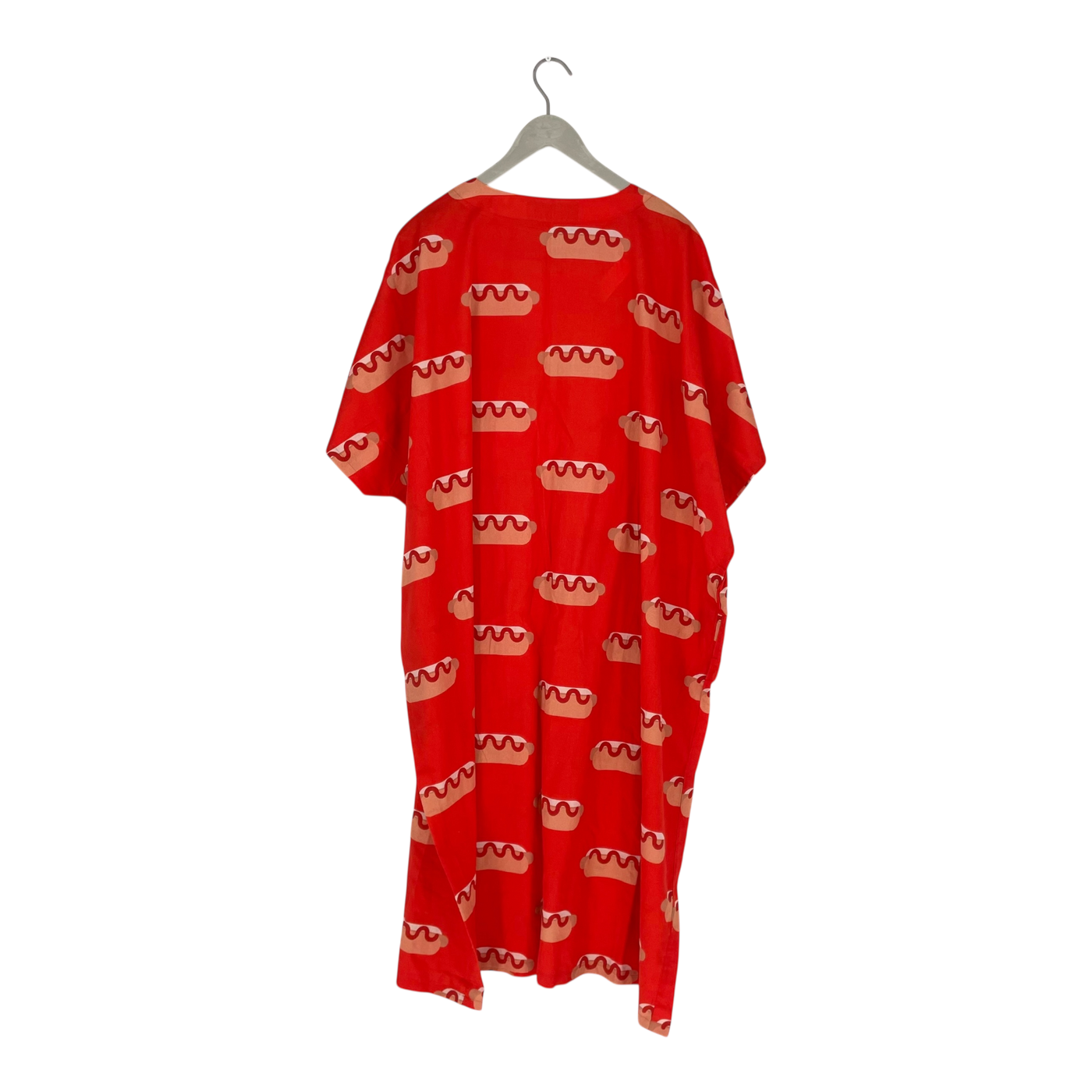 Vimma cotton dress, hot dog | woman onesize