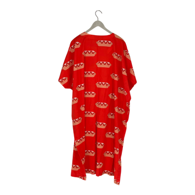 Vimma cotton dress, hot dog | woman onesize