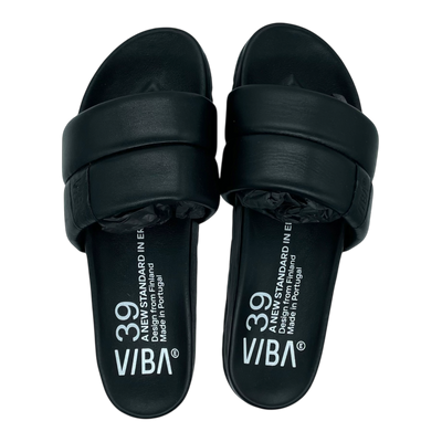 VIBAe Porto leather sandals, preto black | 39