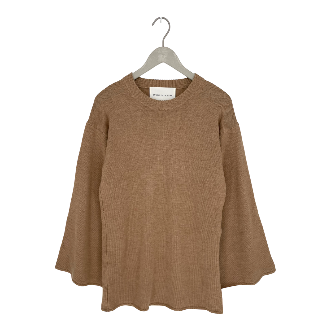 By Malene Birger leon knitted sweater, tan | woman XXS