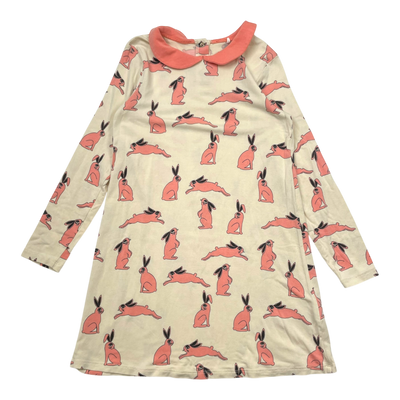 Mini Rodini dress, bunny | 116/122cm