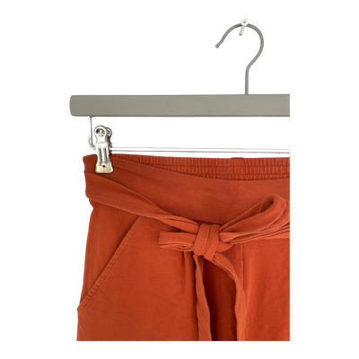 Papu belted sweatpants, orange | woman XS