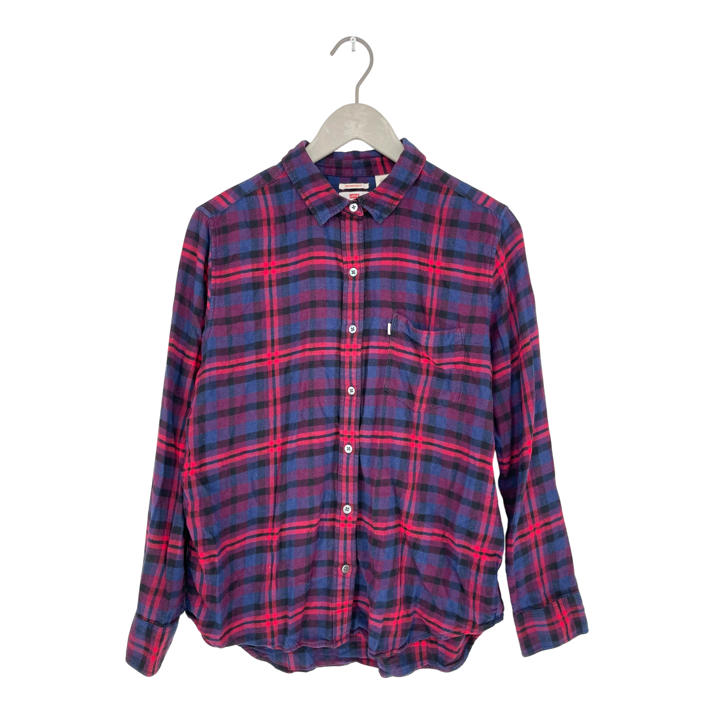 Levi's flannel shirt, tartan | woman L