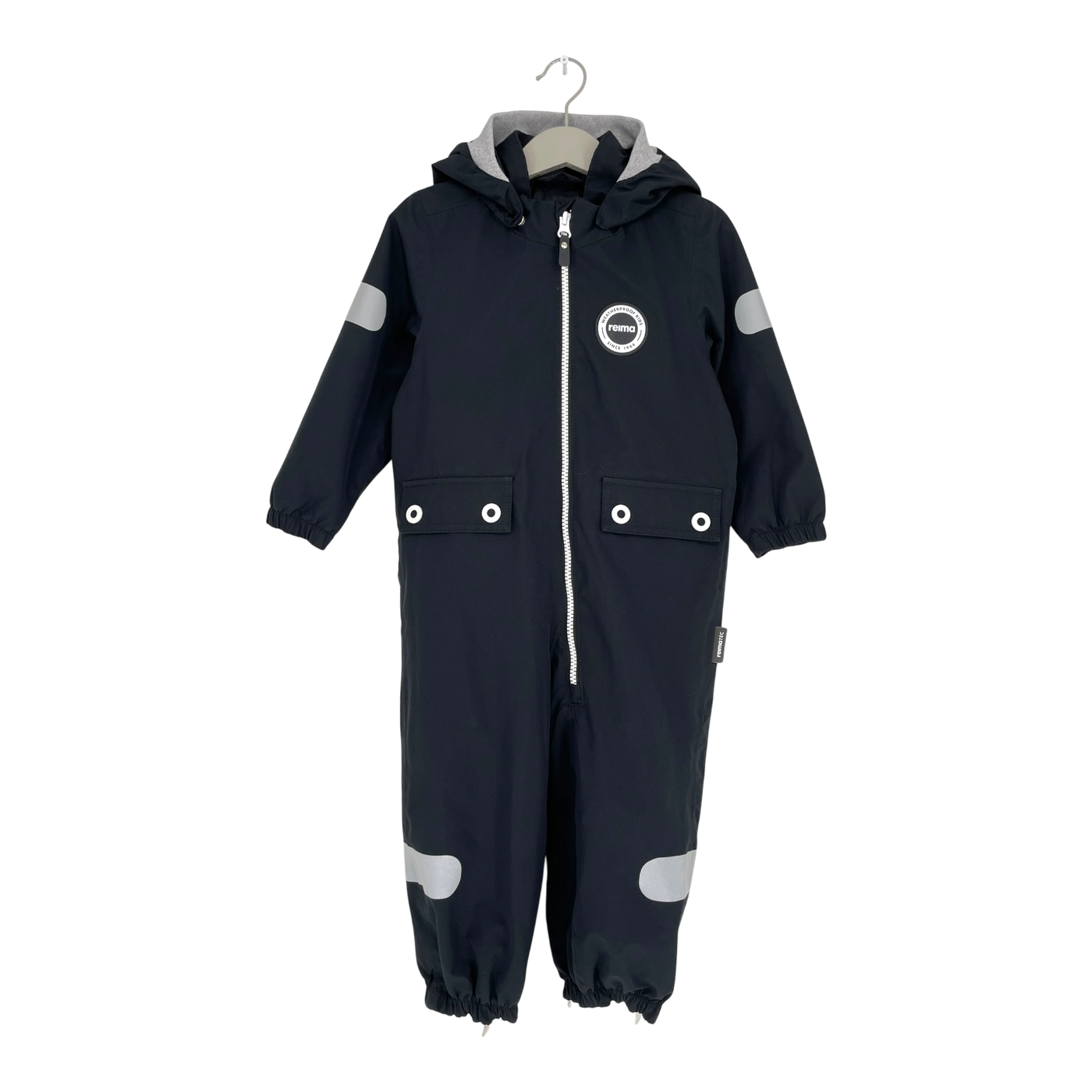 Reima marssi midseason overall, black | 86cm