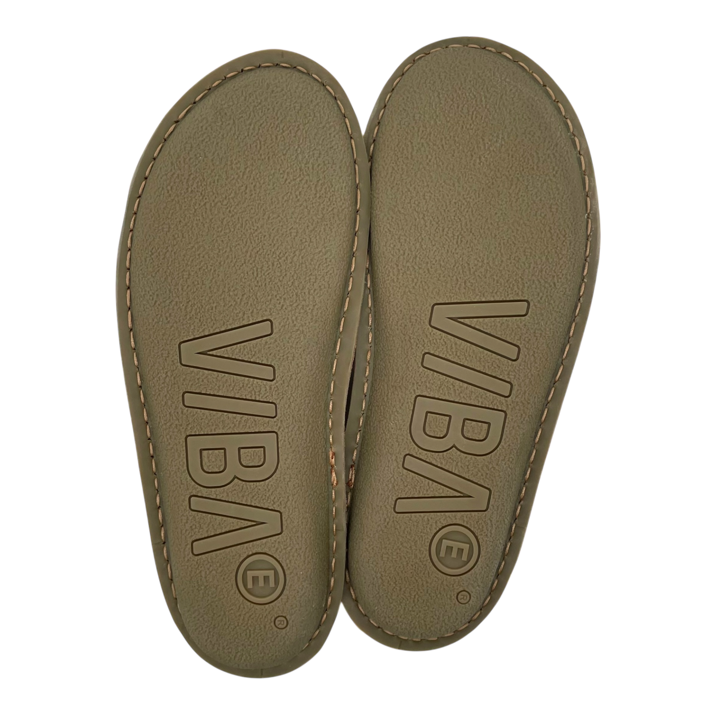 VIBAe Roma leather slippers, fawn tan | 46