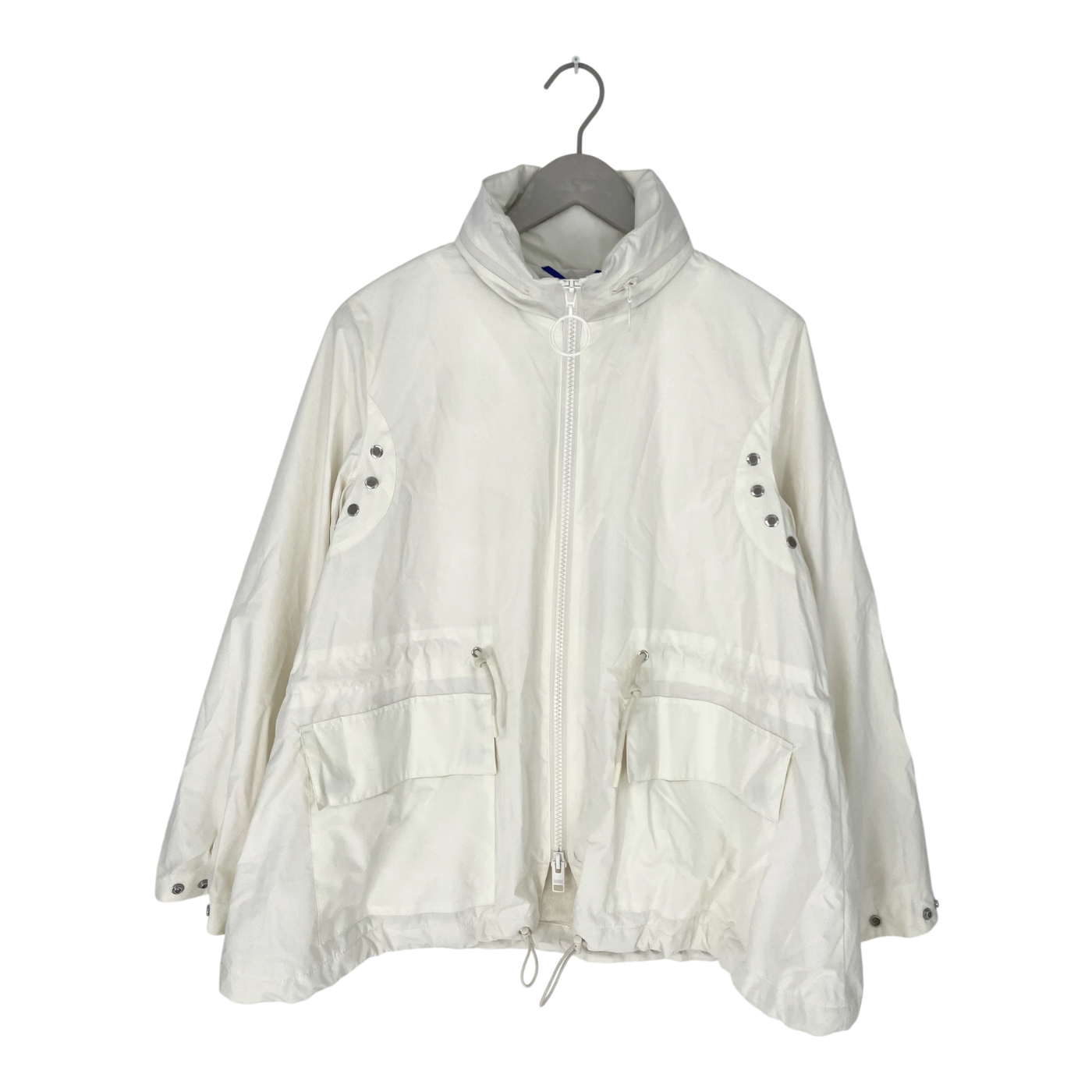 Embassy of Bricks and Logs reykjavik rain jacket, cream white | woman S