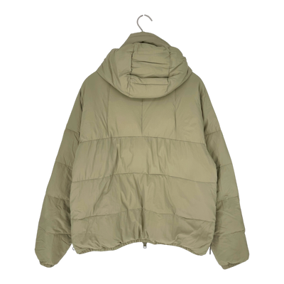 Embassy of Bricks and Logs asan puffer jacket, sage green | unisex L