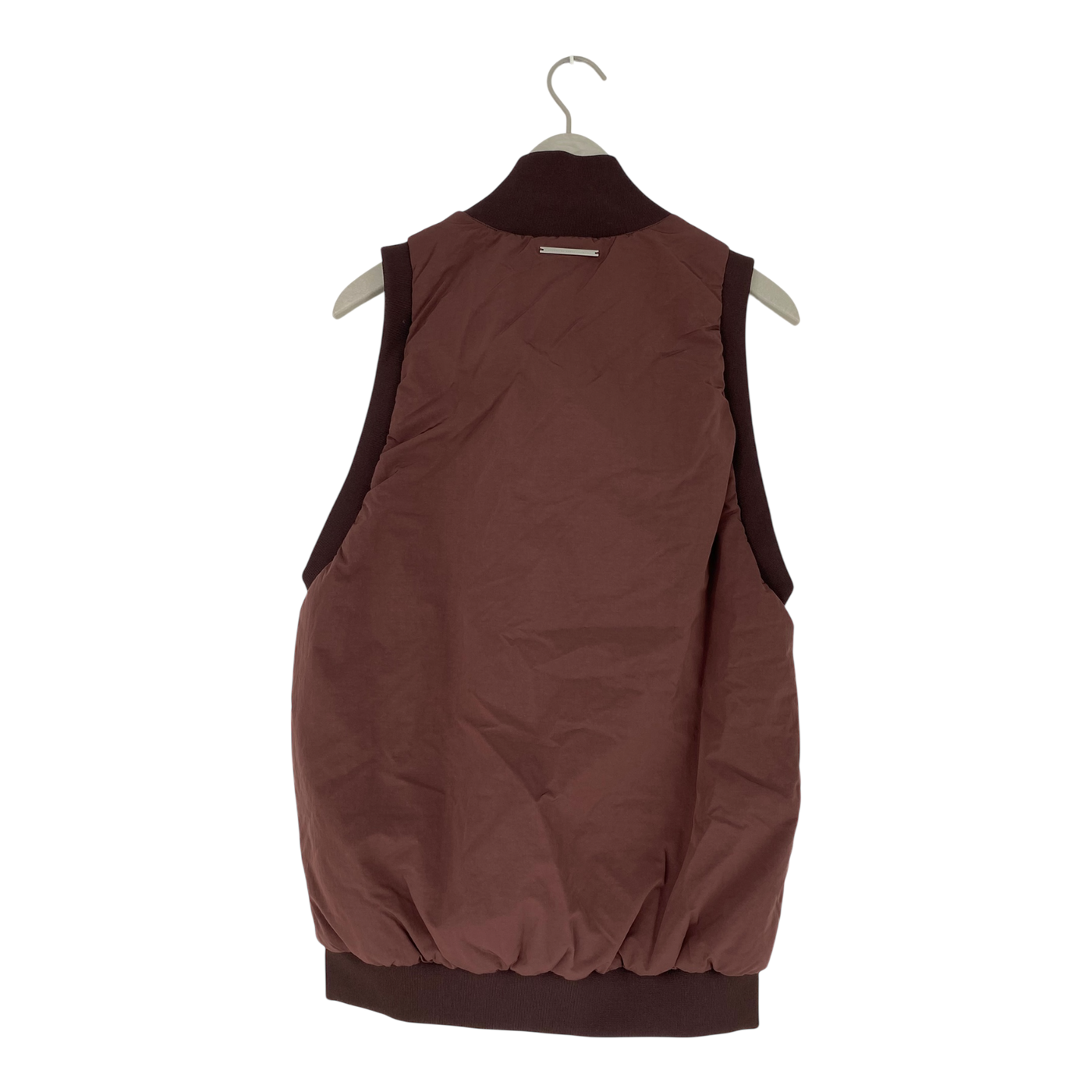 Embassy of Bricks and Logs berlin vest, burgundy | unisex S