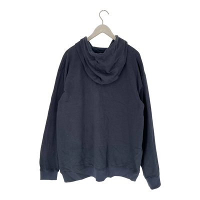 Esmé Studios malthe zipper hoodie, navy blue | man XXL