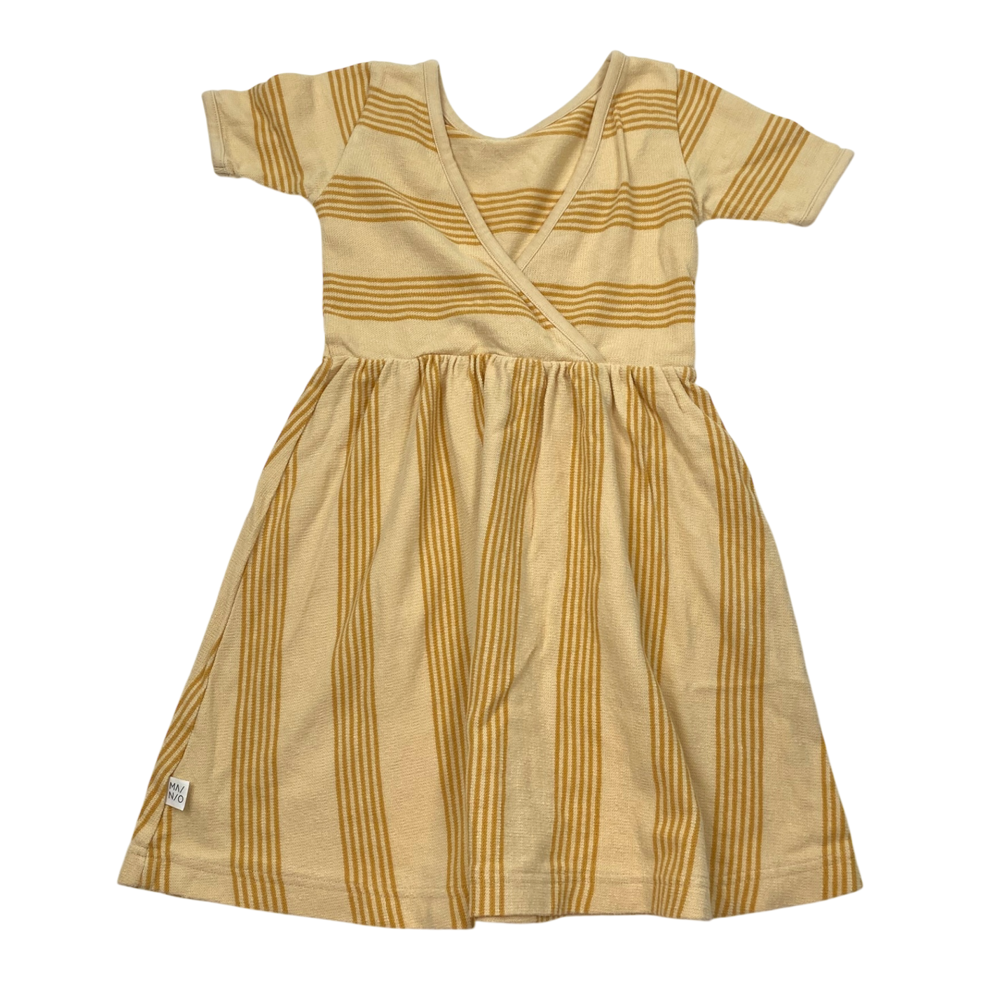 Mainio sweat dress, yellow | 110/116cm