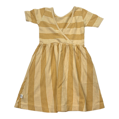 Mainio sweat dress, yellow | 110/116cm