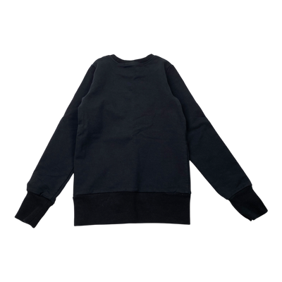 Gugguu logo sweatshirt, black | 134cm