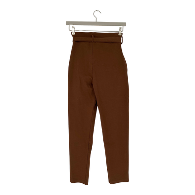 Riva Clothing mukava belted sweatpants, brown | woman S