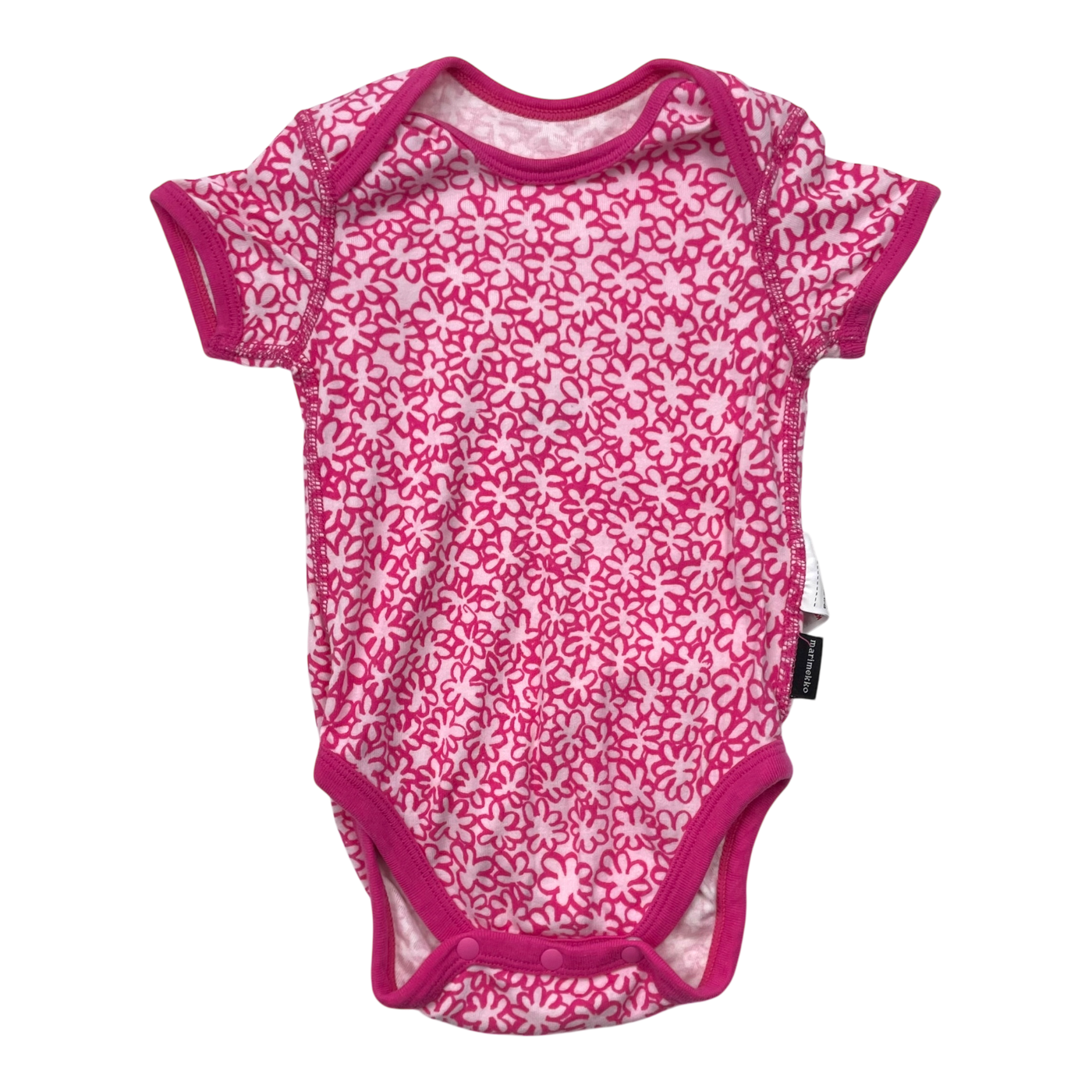 Marimekko x Uniqlo body, flowers | 6-12m