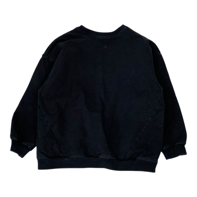 Gugguu sweatshirt, black | 110cm