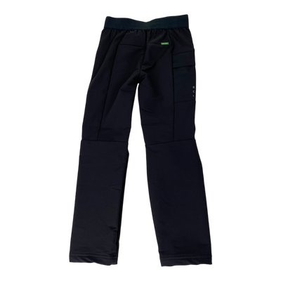 Vaude softshell pants, black | 110/116cm
