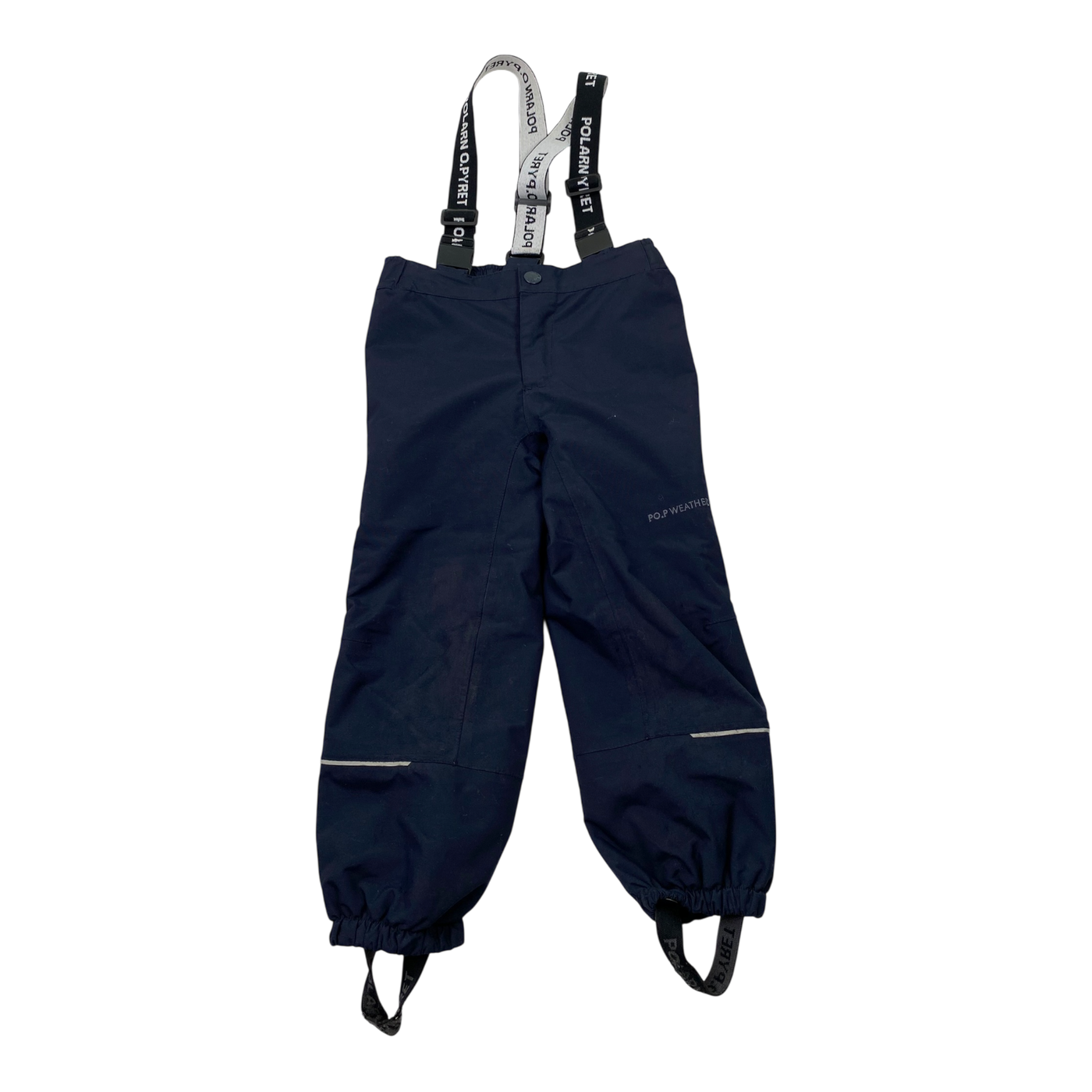 Polarn O. Pyret midseason outdoor pants, dark blue | 98cm