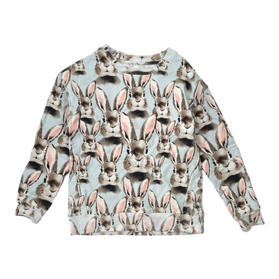Metsola sweatshirt, bunny | 110/116cm