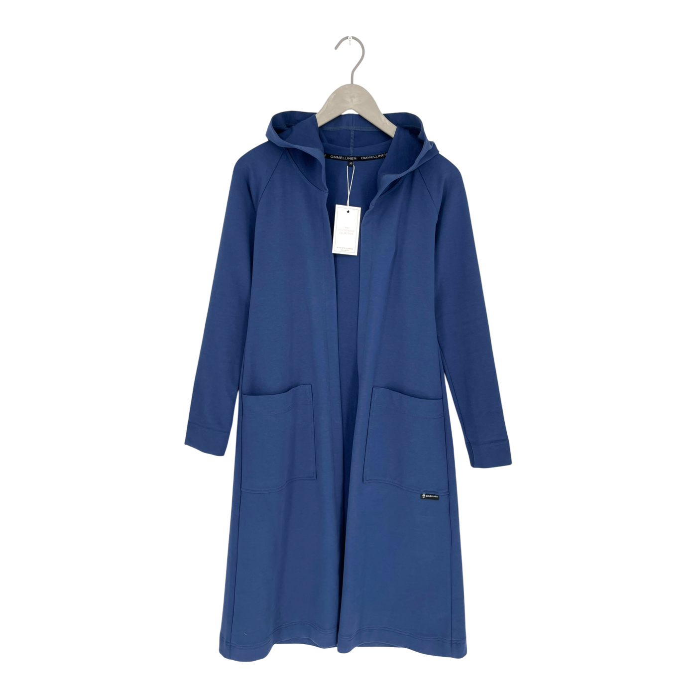Omellinen Hoodie Jacke, Marine Blue | Frau XS