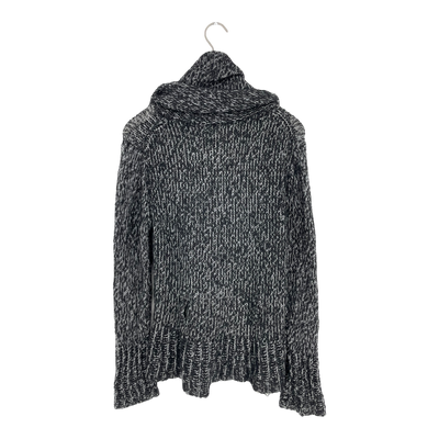 Marimekko knitted sweater, black/silver | woman M